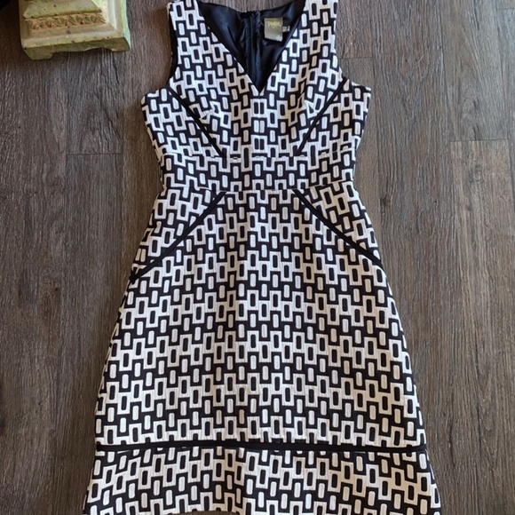 Taylor size 2 beautiful sleeveless midi dress - Picture 2 of 10